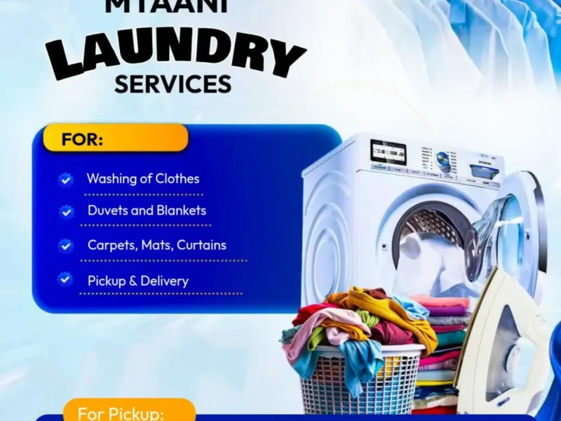 Mtaani laundry services