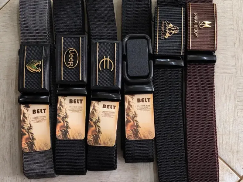 Canvas Tactical & Casual Web Belts
