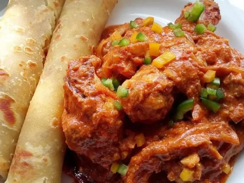 Chicken Stew with Chapati