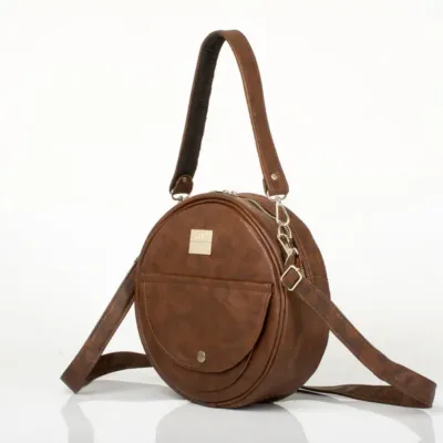 Denri Butterfly | Round, Compact Sling Bag | Premium Material, Adjustable Strap & 3 Pockets