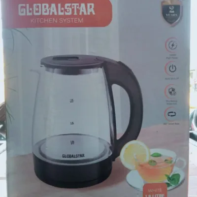 Global Star Glass Electric Kettle