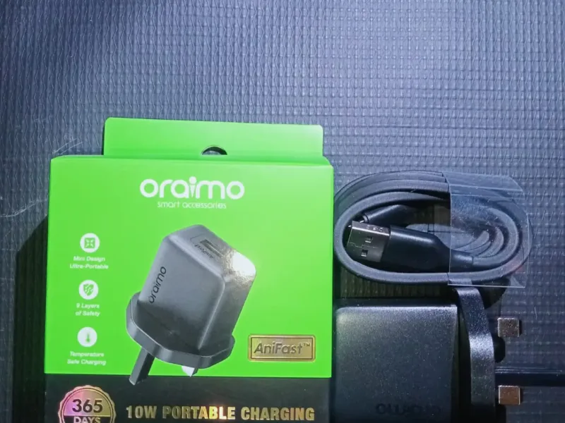 Oraimo PowerMiner 101 Wall Charger Kit Model OCW_U111S _AniFast