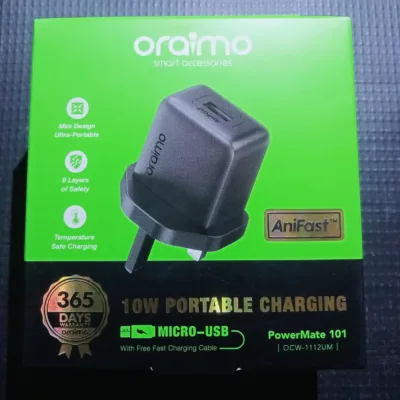 Oraimo PowerMiner 101 Wall Charger Kit Model OCW_U111S _AniFast