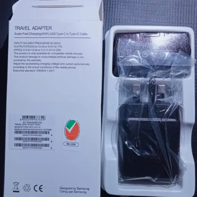 Samsung 25W Travel Adapter Set (UK Plug Type)