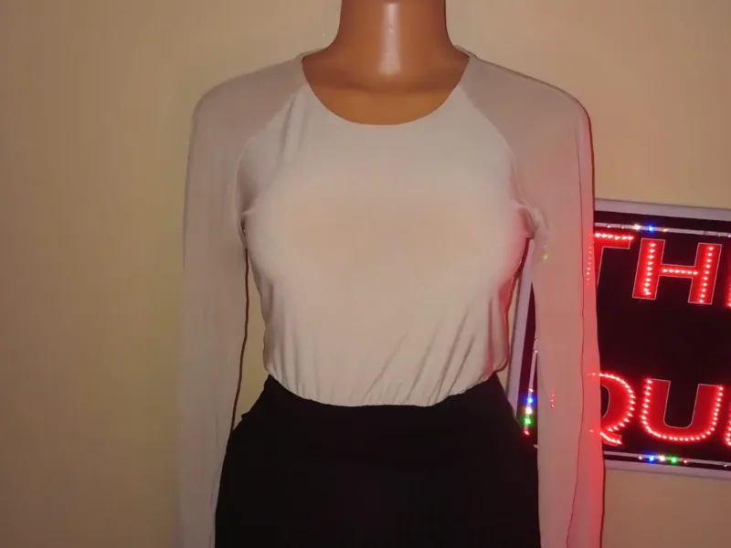 Elegant Chiffon Sleeve Top