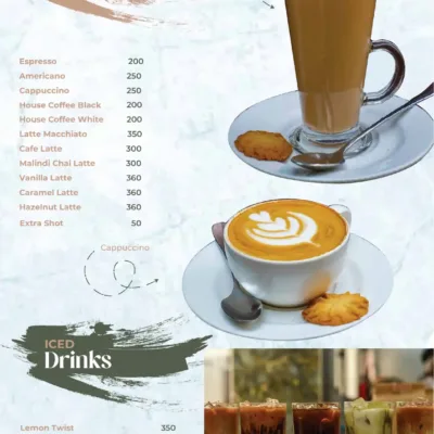 Our comprehensive Menu Part 2