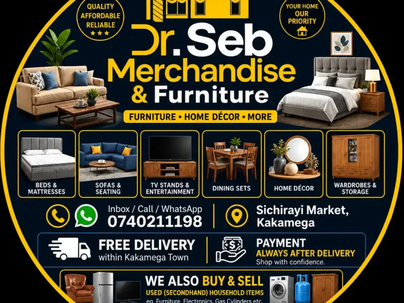 Dr. Seb Merchandise & Funitures Sichirayi Kakamega