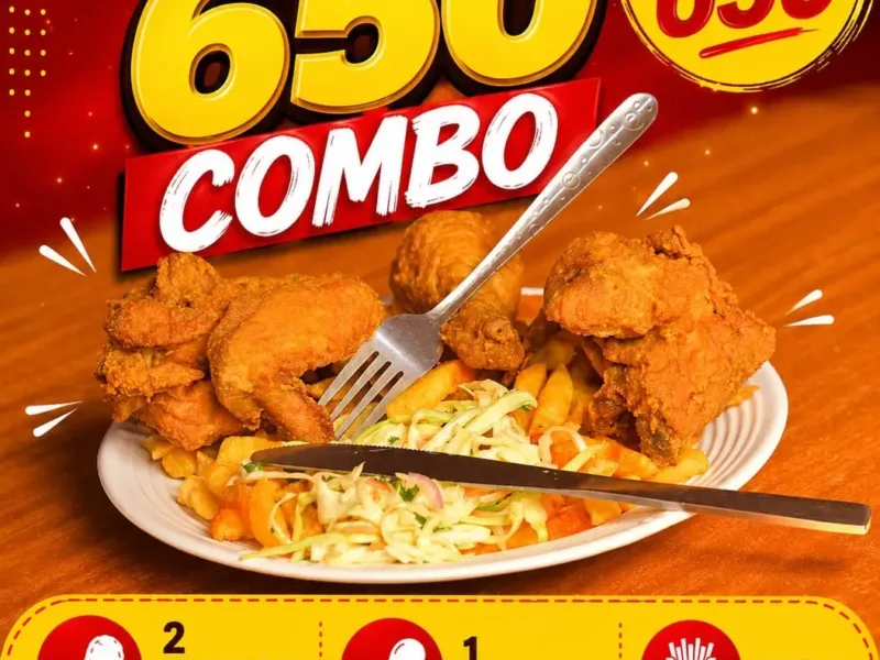 650 Combo meal deal