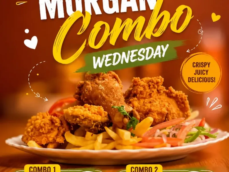 Morgan Coffee House Wednesday Offer (Morgan Combo)