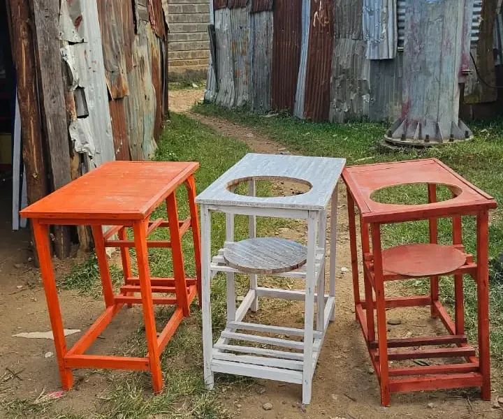 wooden gas cylinder stands and kitchen side tables
